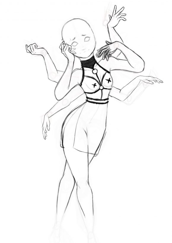 spider Skizzen